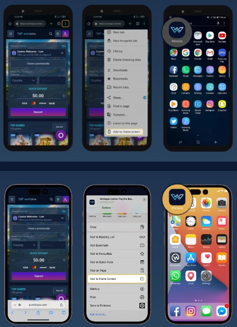 Kundenservice bei Wintopiaüber Live-Chat kontaktieren